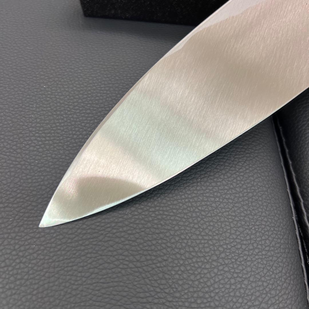 ★新品送料込★堺菊守はがね鍛造出刃包丁180mm右片刃裏押し加工化粧箱入り