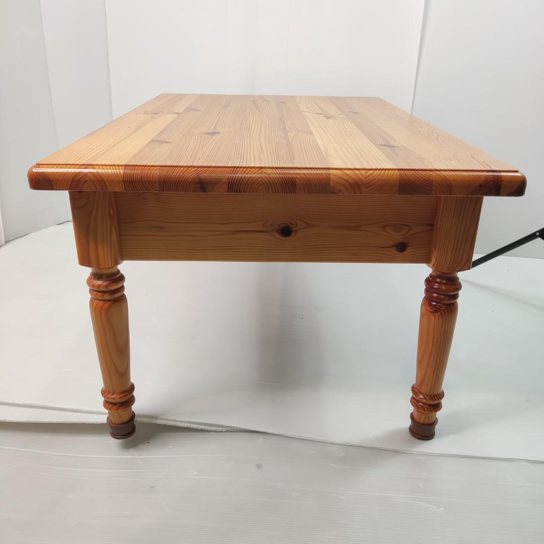 天然木　センターテーブル 引き出し付き 幅/90×奥行/60×高さ/43 cm