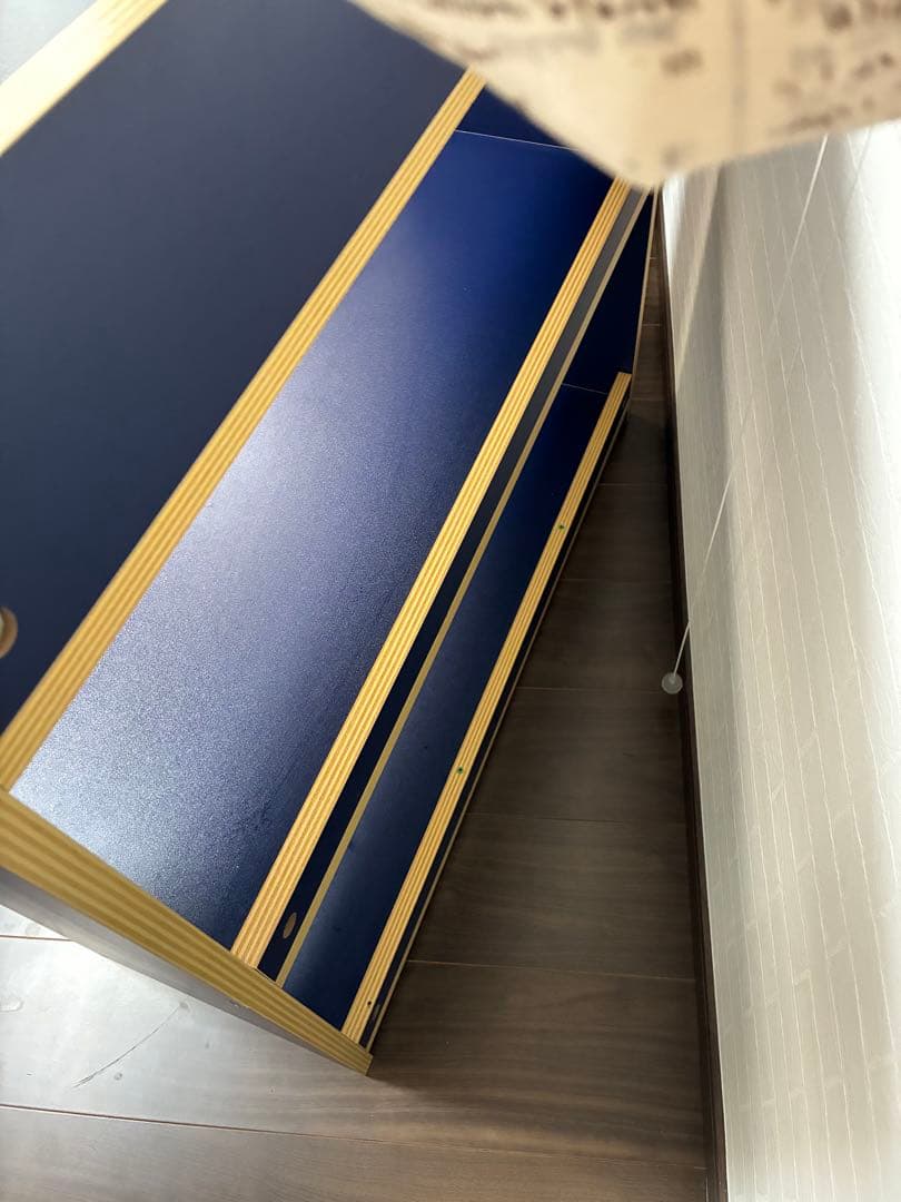 ①木製モダンシェルフ　収納棚のみ出品　本　チェスト　カラーボックス