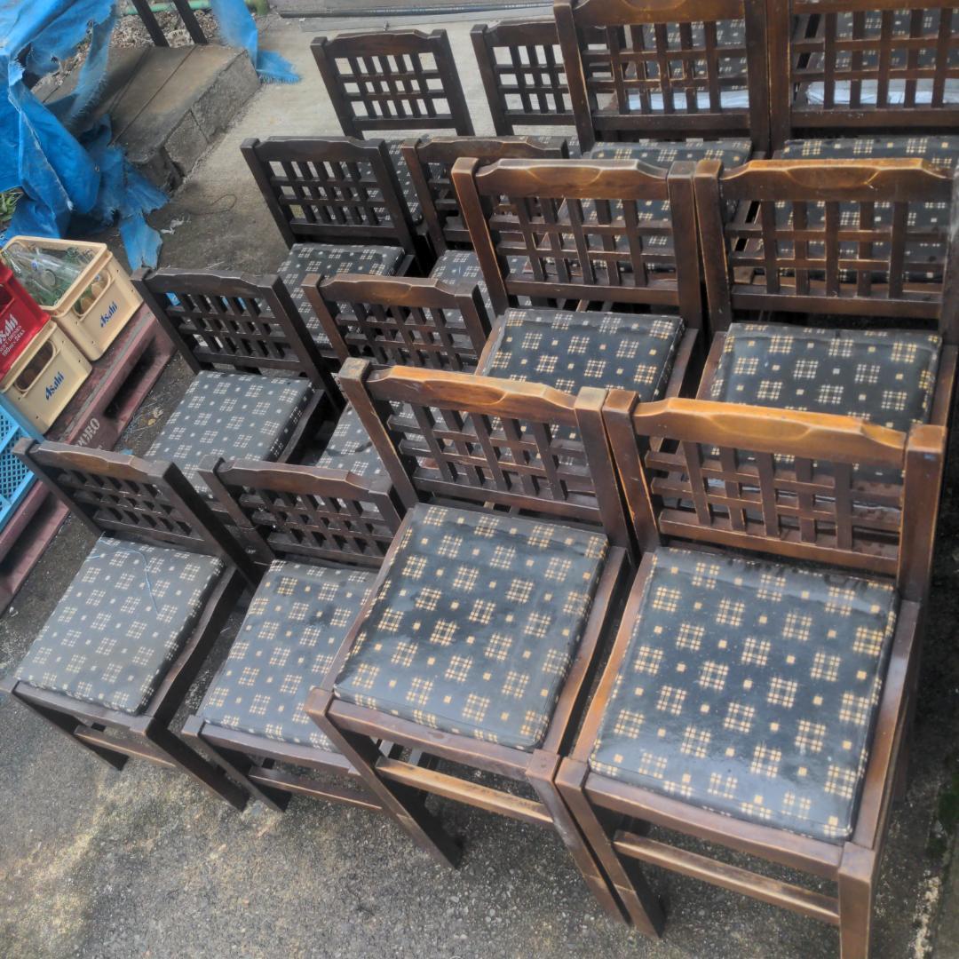 木製ハイ脚10個　 ロー脚 8個セット