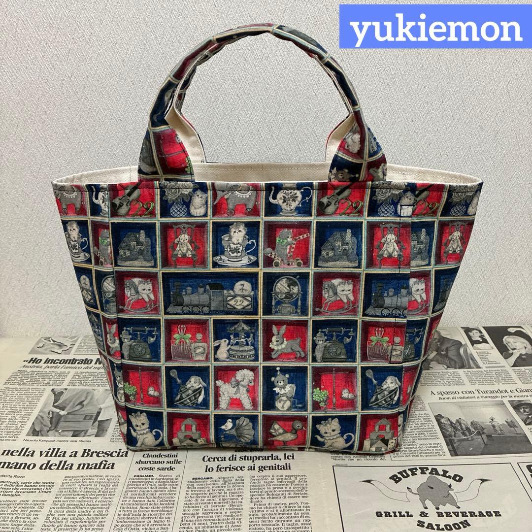 ハンドメイド トートバッグ yukiemon TOY ナイトボックス - メルカリ