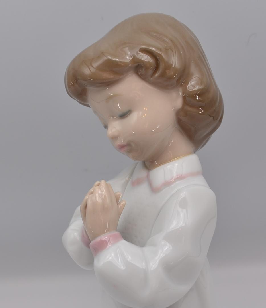 夜の祝福　#6581　No.10　★リヤドロ　スペイン　ポーセリン　ヴィンテージ