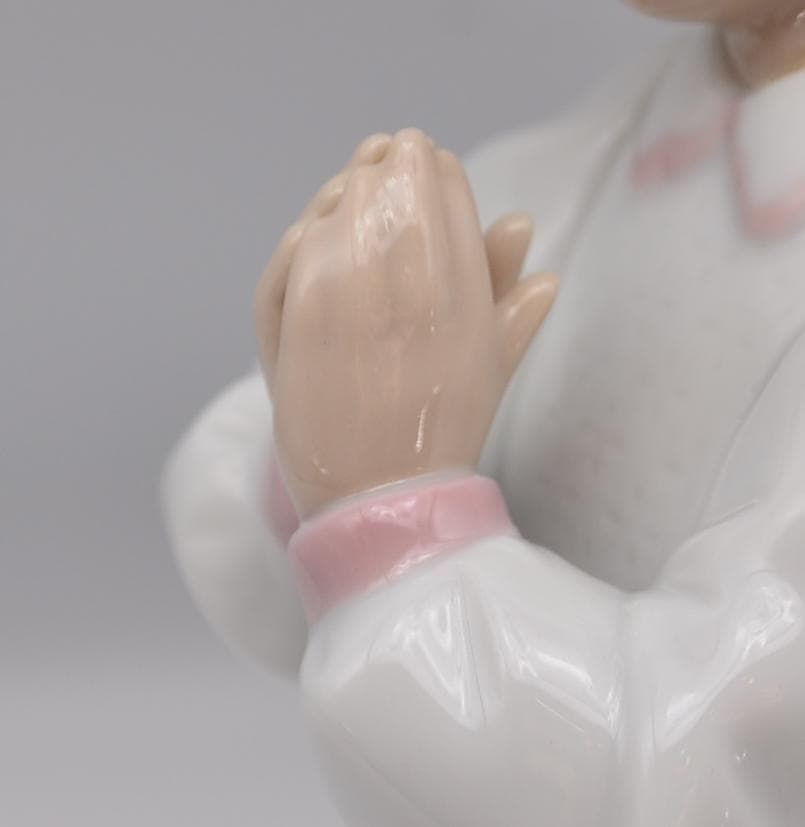 夜の祝福　#6581　No.10　★リヤドロ　スペイン　ポーセリン　ヴィンテージ