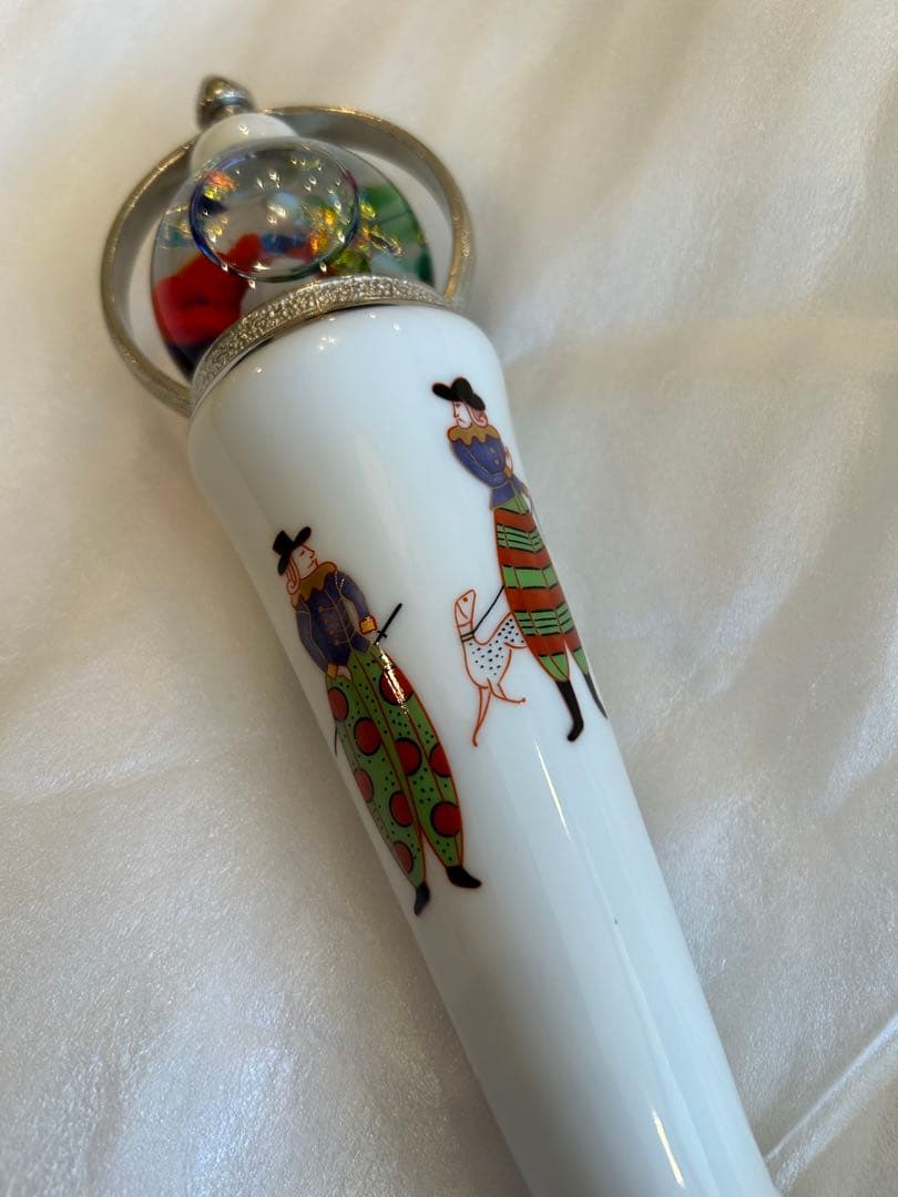 値下げしました！香蘭社　オイルタイプ有田焼　万華鏡　オランダ人柄