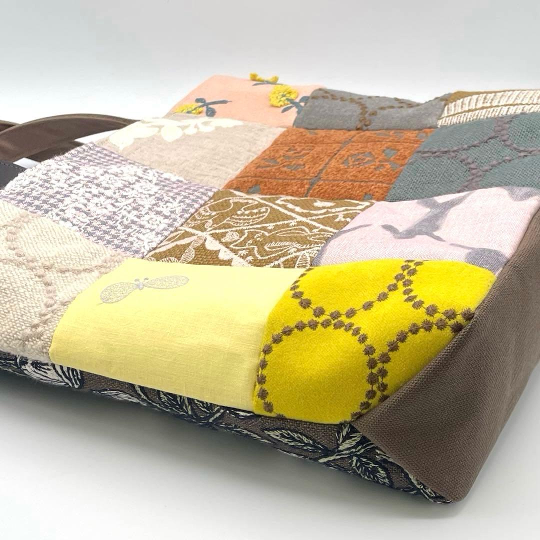 ㊾ミナペルホネン*パッチワーク トートバッグ ハンドメイド