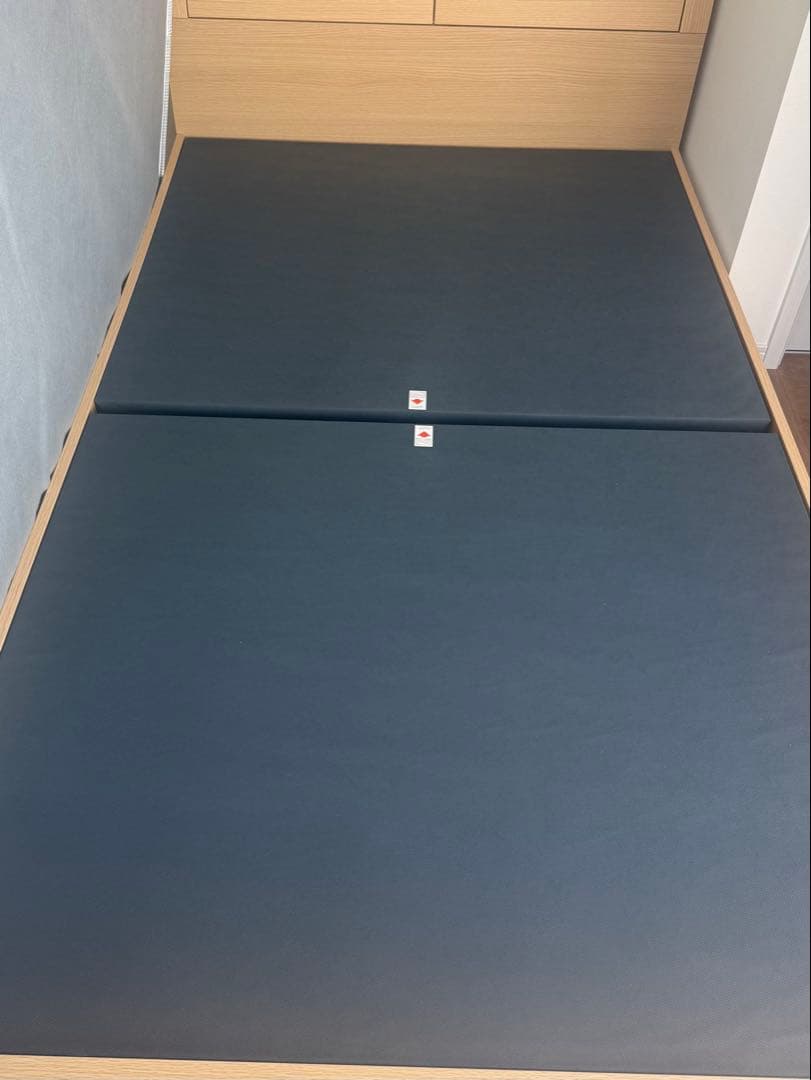 ニトリ ライト コンセント付きベッド セミダブル マットレス 対面のみ