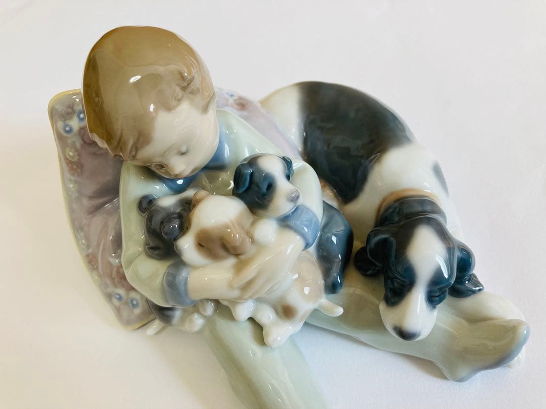 リアドロ⭐️廃盤レア✨子供と犬