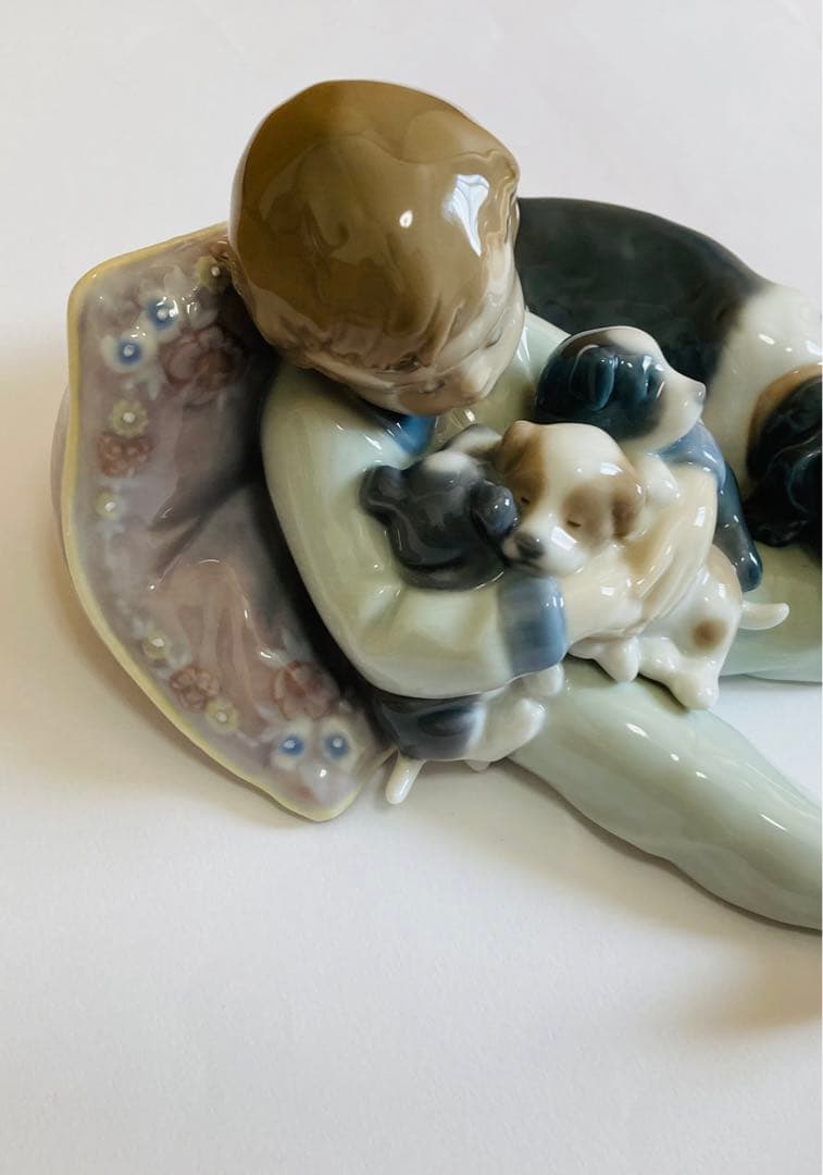 リアドロ⭐️廃盤レア✨子供と犬