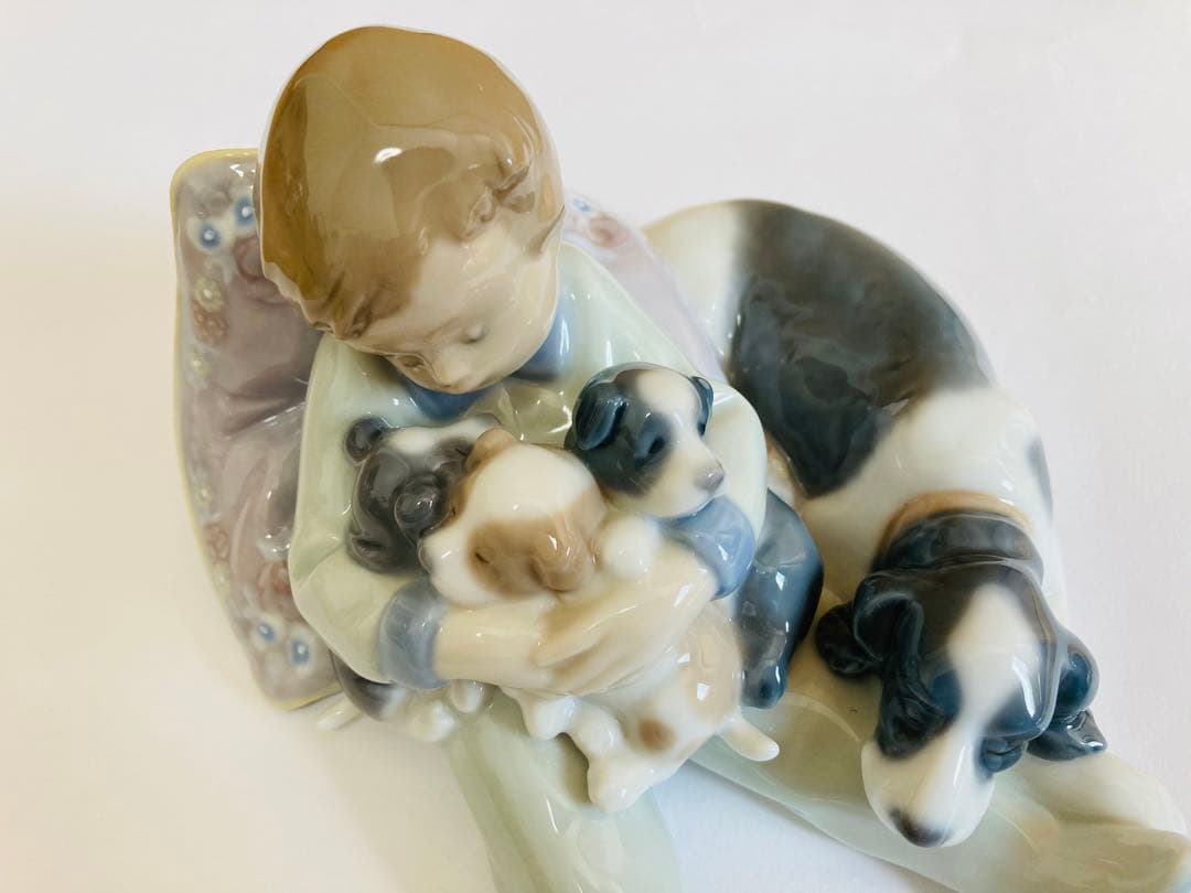 リアドロ⭐️廃盤レア✨子供と犬