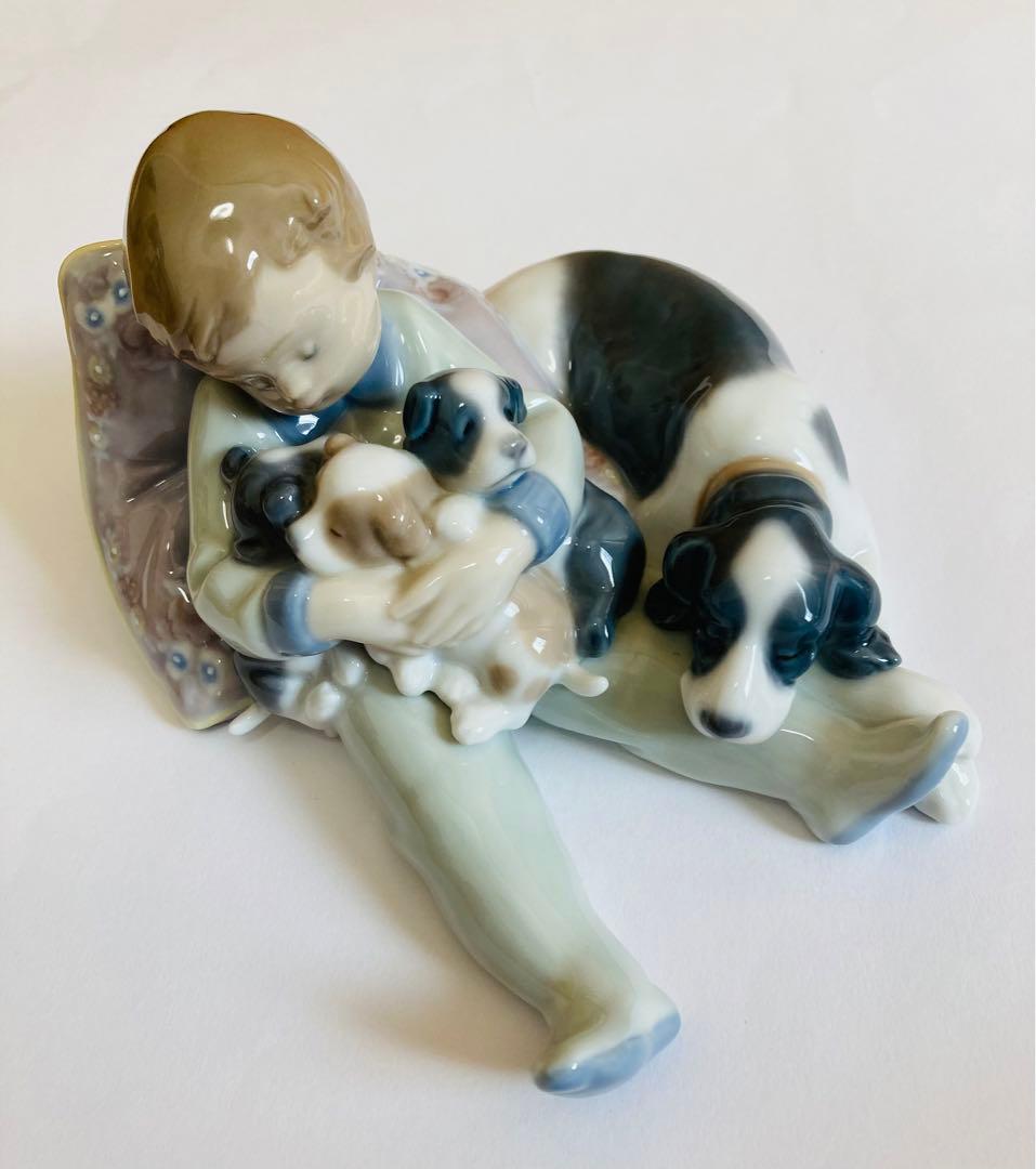 リアドロ⭐️廃盤レア✨子供と犬