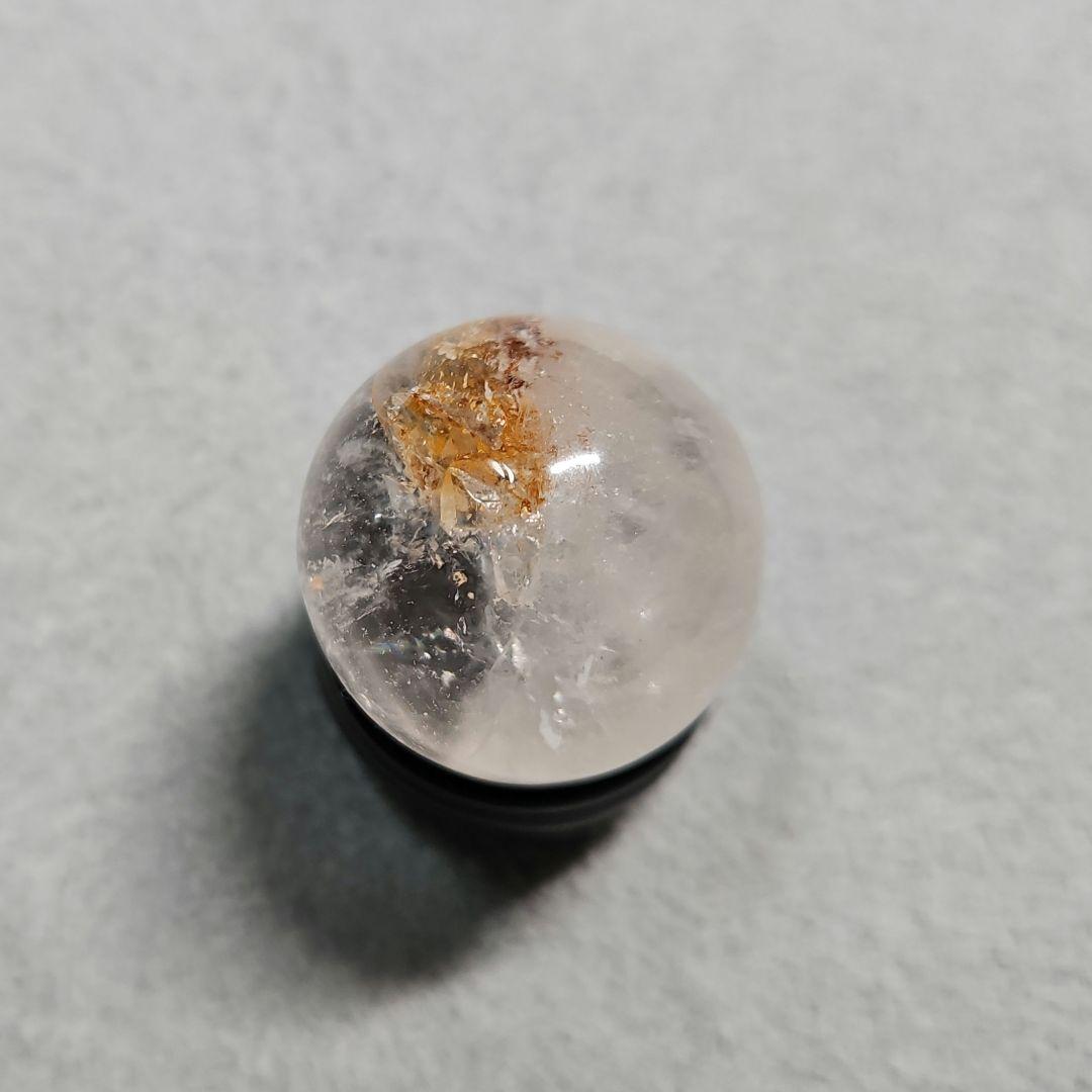 〔特価〕クォーツインクォーツ 27.5mm スフィア ライモナイト入り