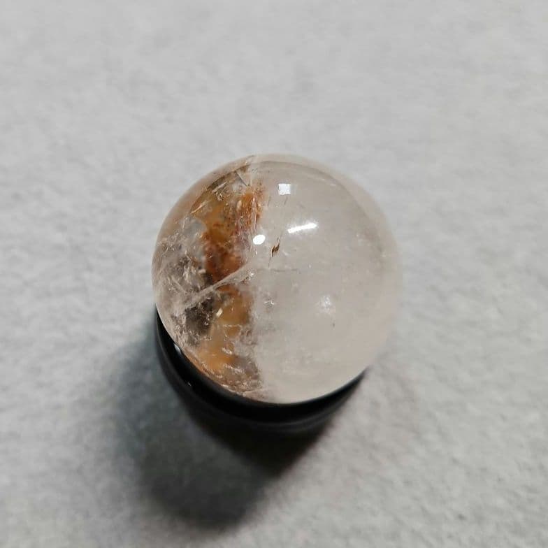 〔特価〕クォーツインクォーツ 27.5mm スフィア ライモナイト入り