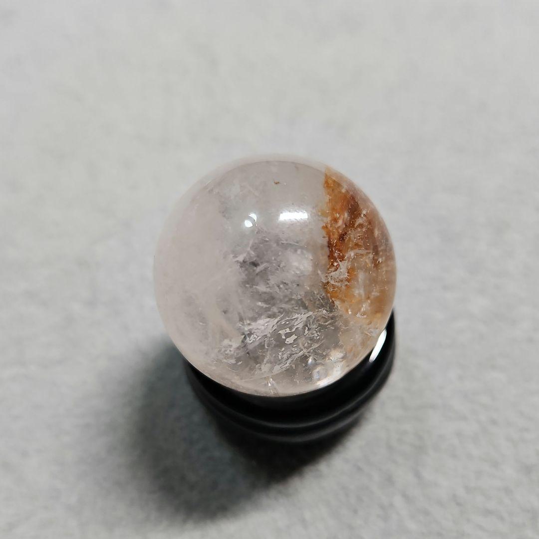 〔特価〕クォーツインクォーツ 27.5mm スフィア ライモナイト入り