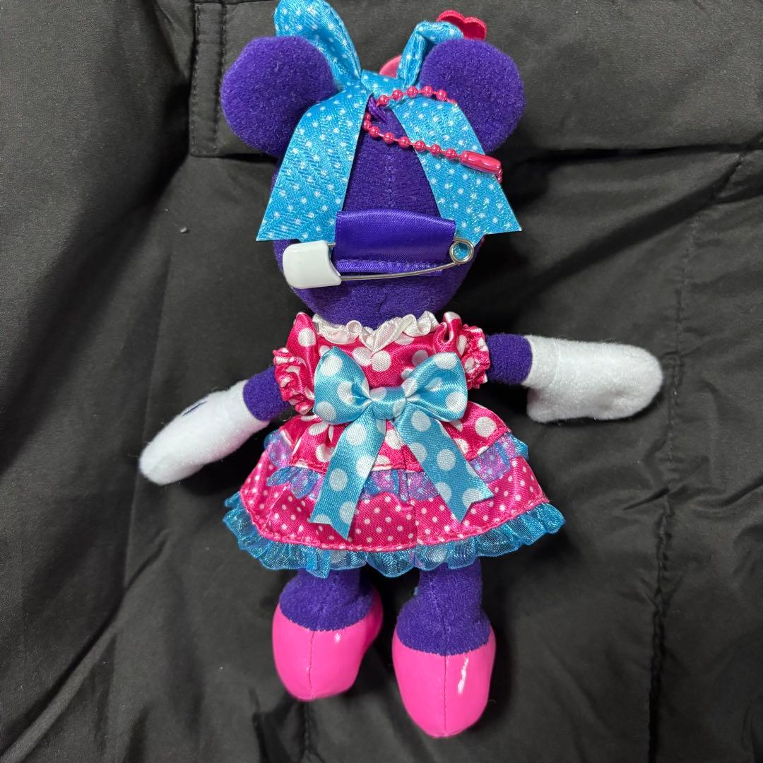 ディズニー パルパルーザ ミニー ファンダーランド ぬいぐるみバッジ