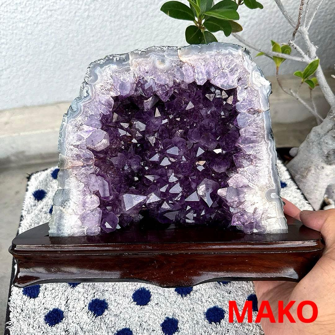 M1748☆アメジストドーム3.2Kg☆ブラジル産☆天然石　原石 ☆N50703