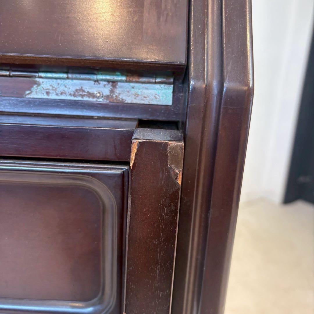 桜の家具 民芸家具 ライティングビューロー　書斎机