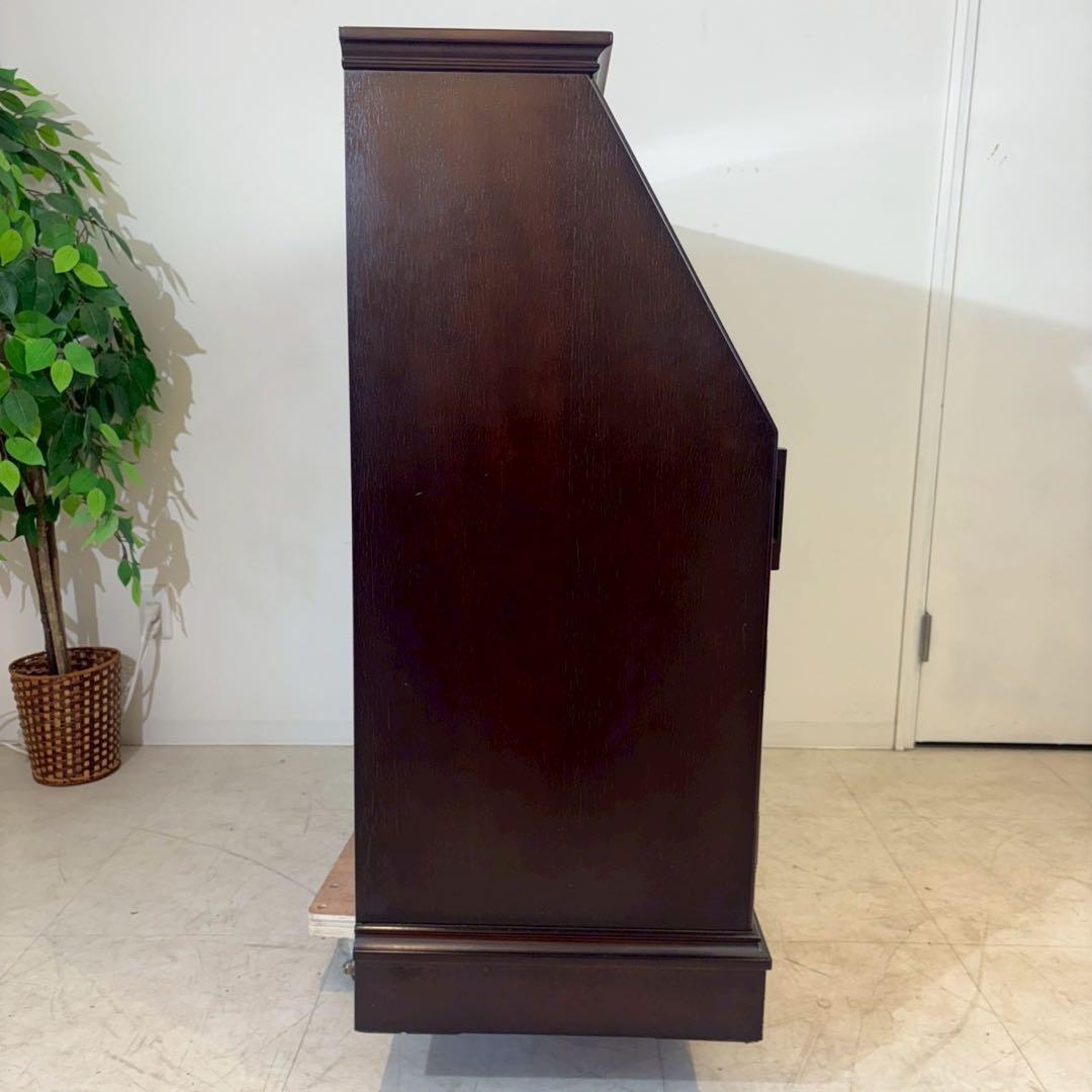 桜の家具 民芸家具 ライティングビューロー　書斎机