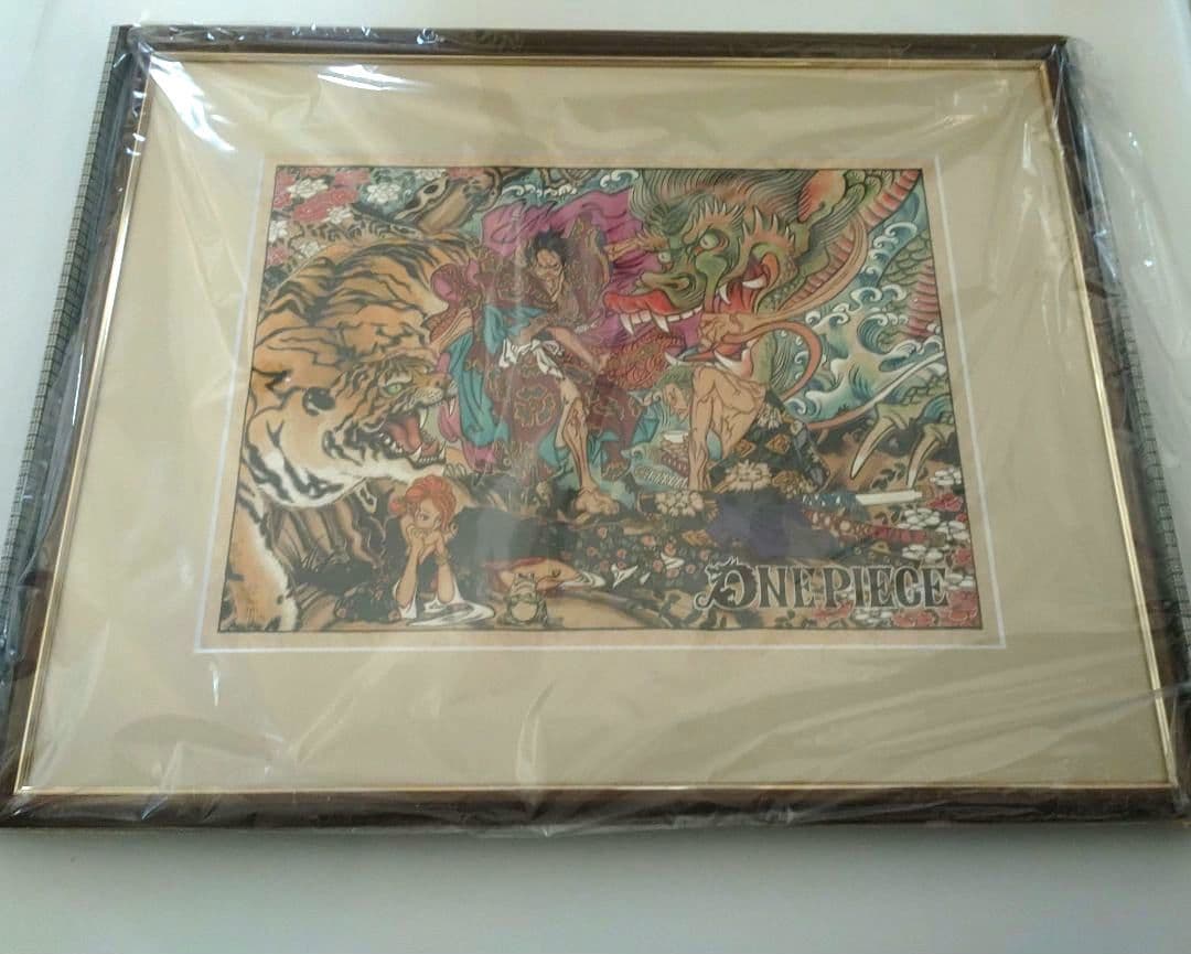 ONE PIECE複製原画ルフィ&ゾロ&ナミ&竜虎 - メルカリ