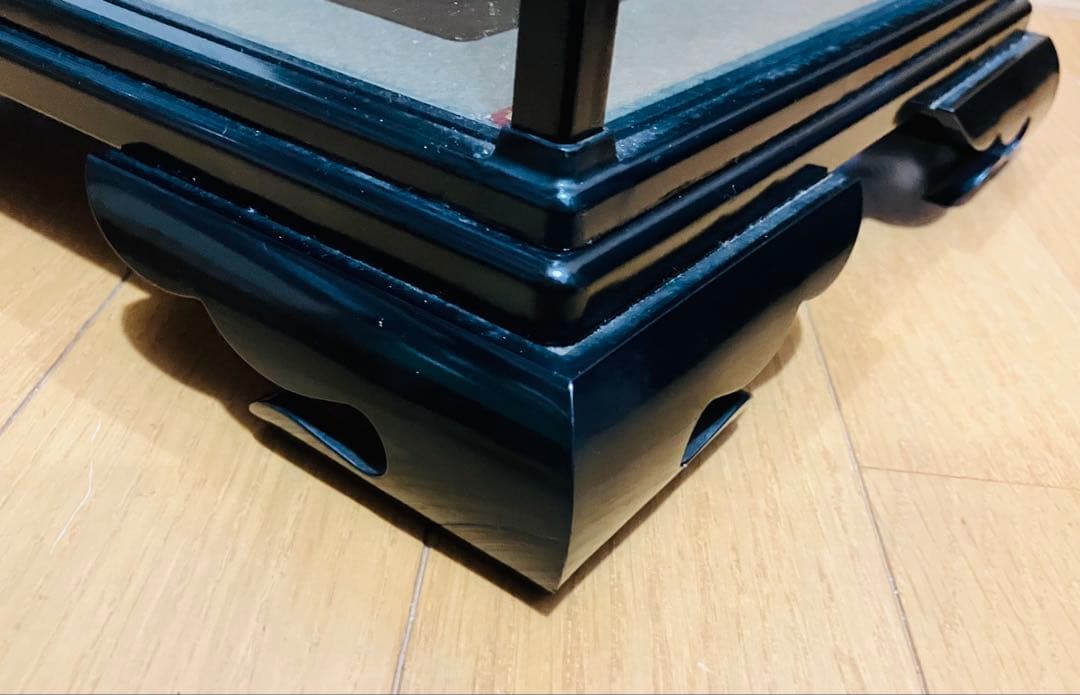 五月人形 伝統的な武士の衣装　橋弁慶 清宝作　日本人形 　ガラスケース付き