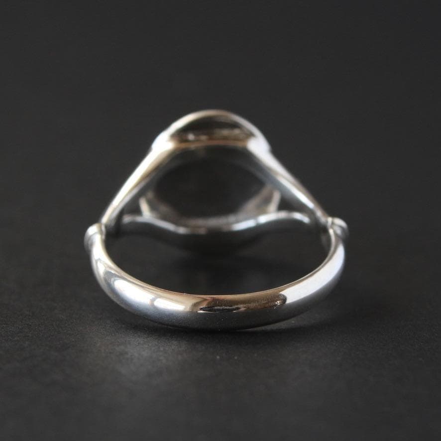 アリゾナ州キングマンターコイズ　リング　Silver925／13.5号