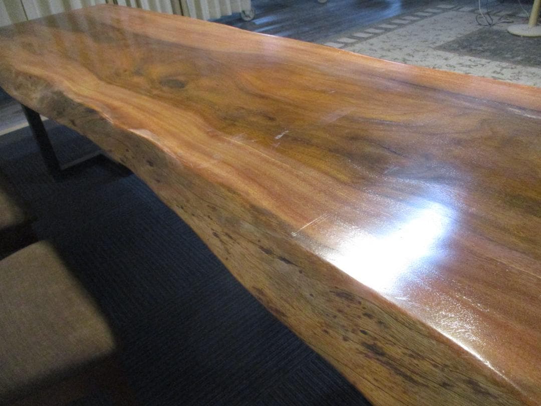 # 1232■　オカン　テーブル　カウンター　ダイニング　座卓　一枚板　天板