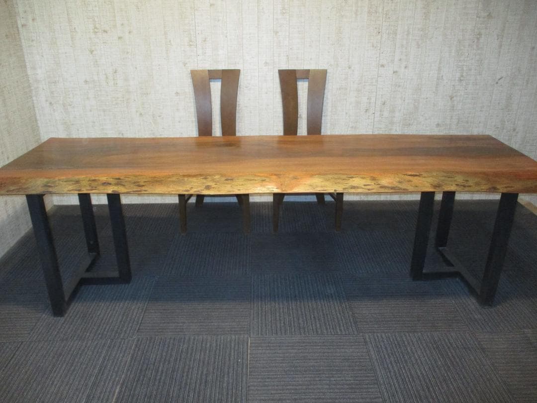 # 1232■　オカン　テーブル　カウンター　ダイニング　座卓　一枚板　天板