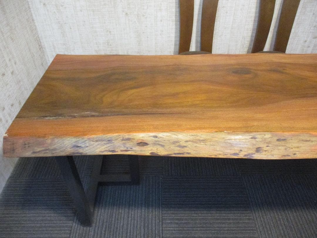 # 1232■　オカン　テーブル　カウンター　ダイニング　座卓　一枚板　天板