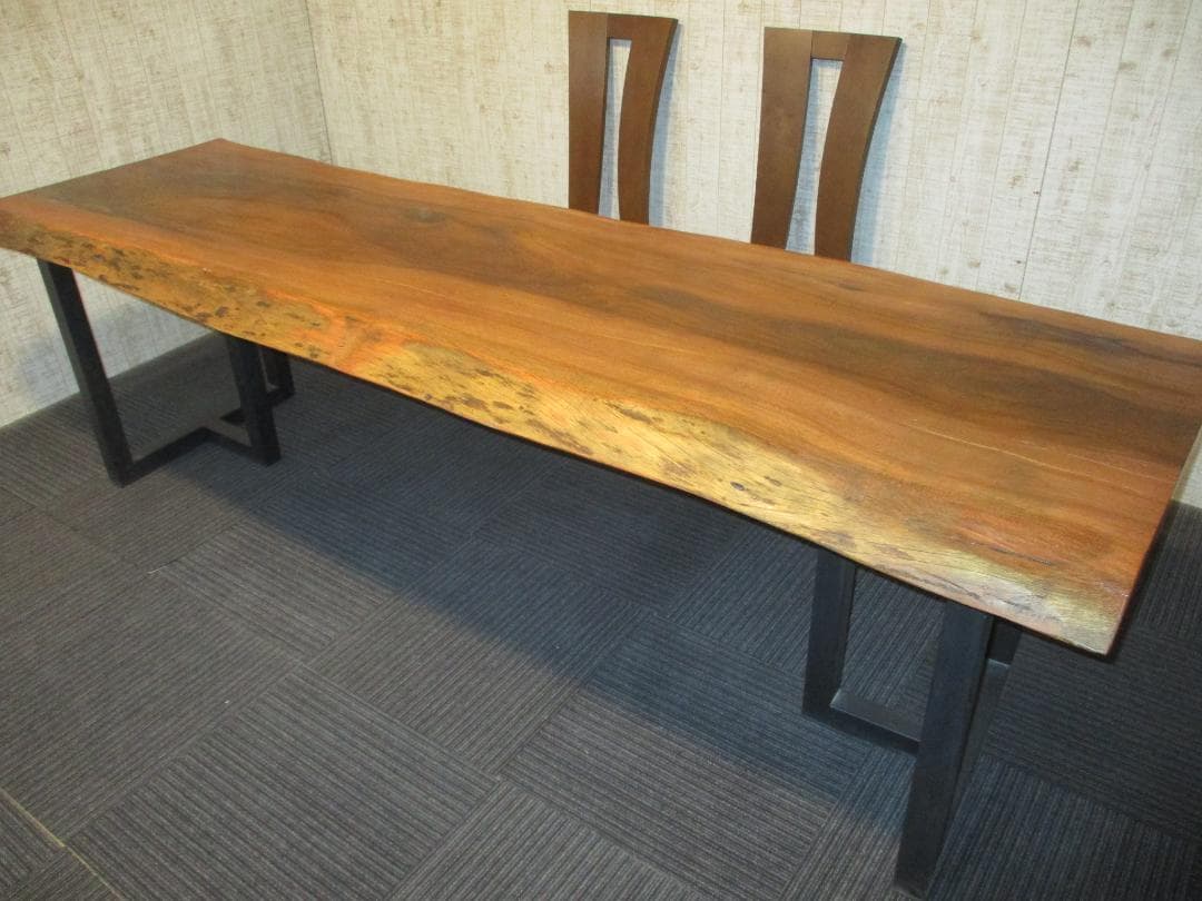 # 1232■　オカン　テーブル　カウンター　ダイニング　座卓　一枚板　天板