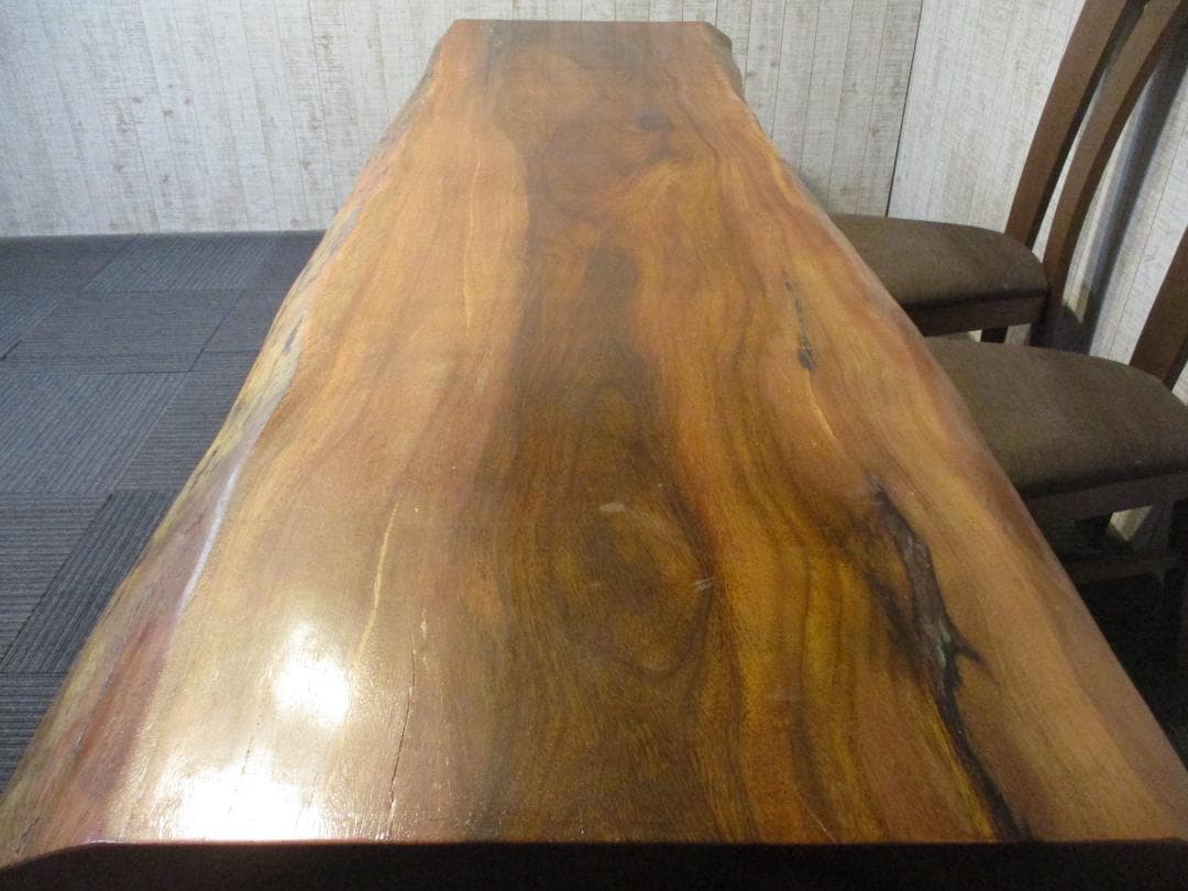 # 1232■　オカン　テーブル　カウンター　ダイニング　座卓　一枚板　天板