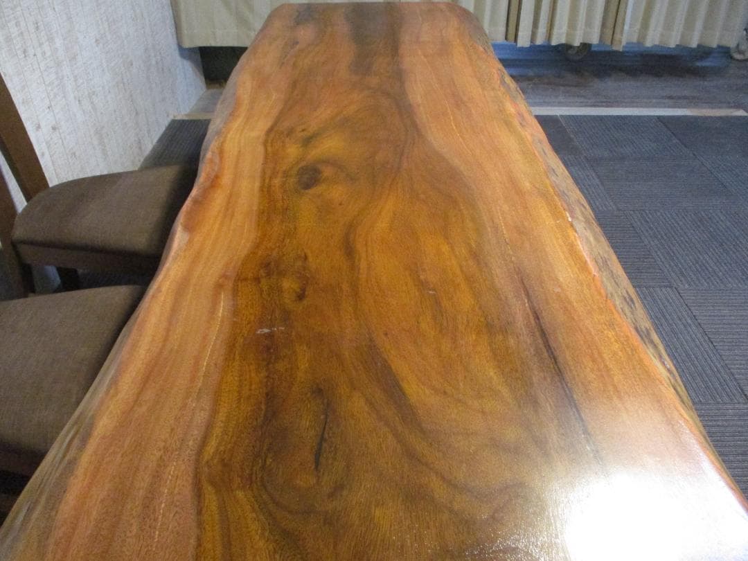 # 1232■　オカン　テーブル　カウンター　ダイニング　座卓　一枚板　天板