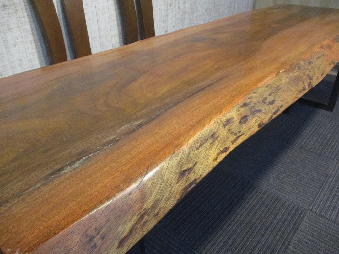 # 1232■　オカン　テーブル　カウンター　ダイニング　座卓　一枚板　天板