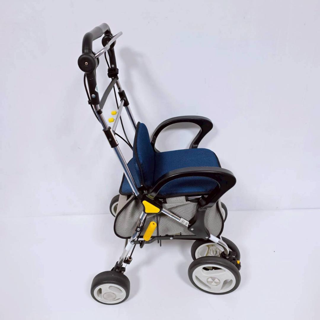 【美品】幸和製作所 スタンダードシルバーカー ST003-L 介護補助器