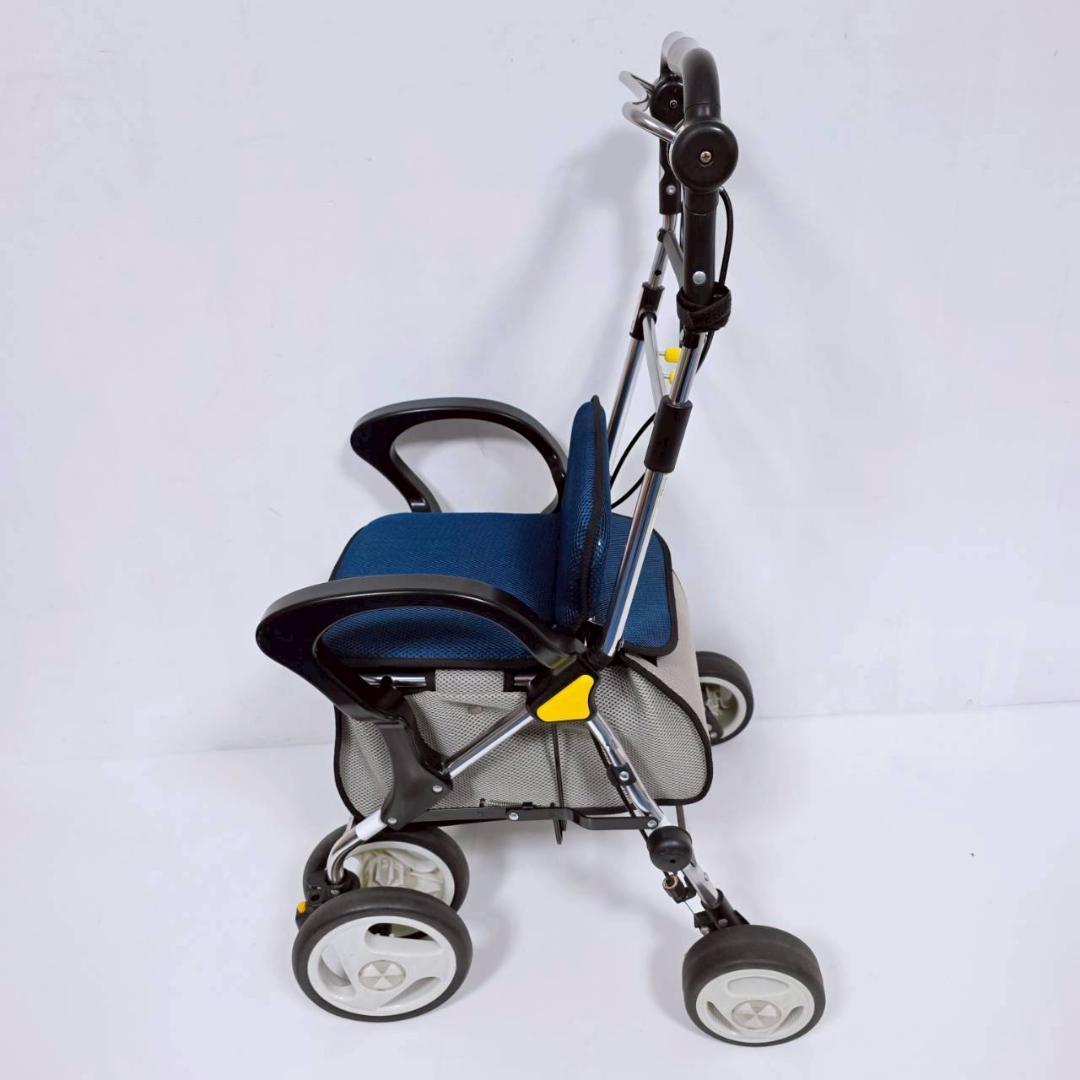 【美品】幸和製作所 スタンダードシルバーカー ST003-L 介護補助器