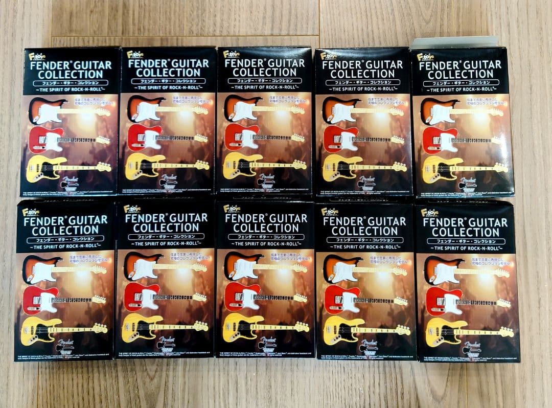 【新品未使用】フェンダー・ギター・コレクション FC-38【極美品】10個