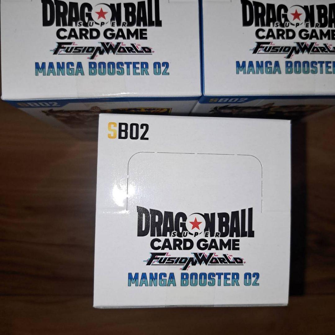 ドラゴンボールカードゲーム MANGA BOOSTER 02 テープ付き3BOX - メルカリ
