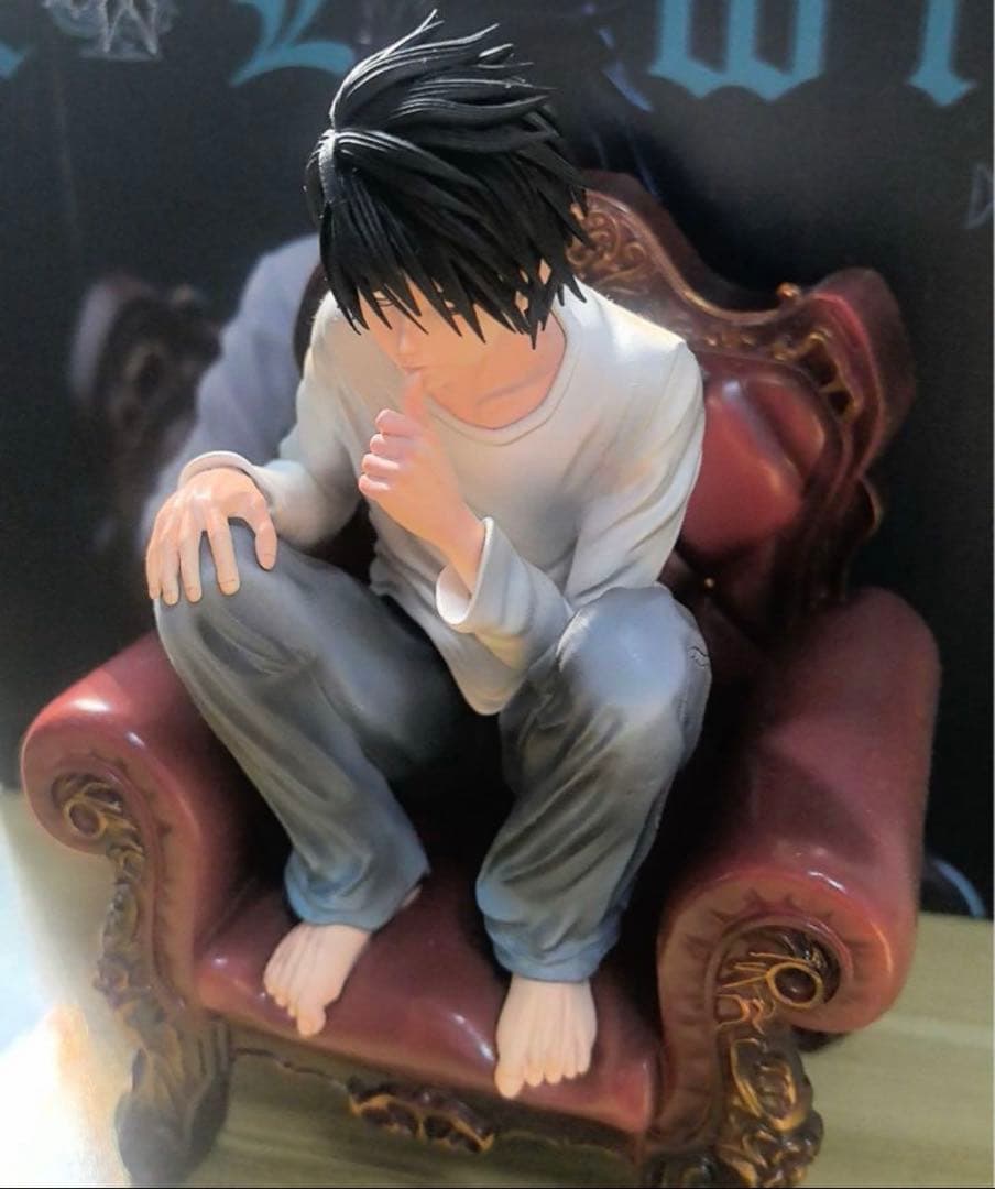 デスノート エル・ローライト L ガレージキット ガレキ スタチュー③箱