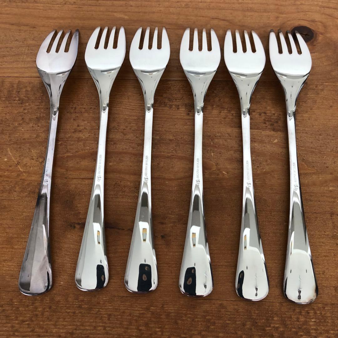 未使用　berndorf フォーク6本セット　ベルンドルフ　シルバープレート
