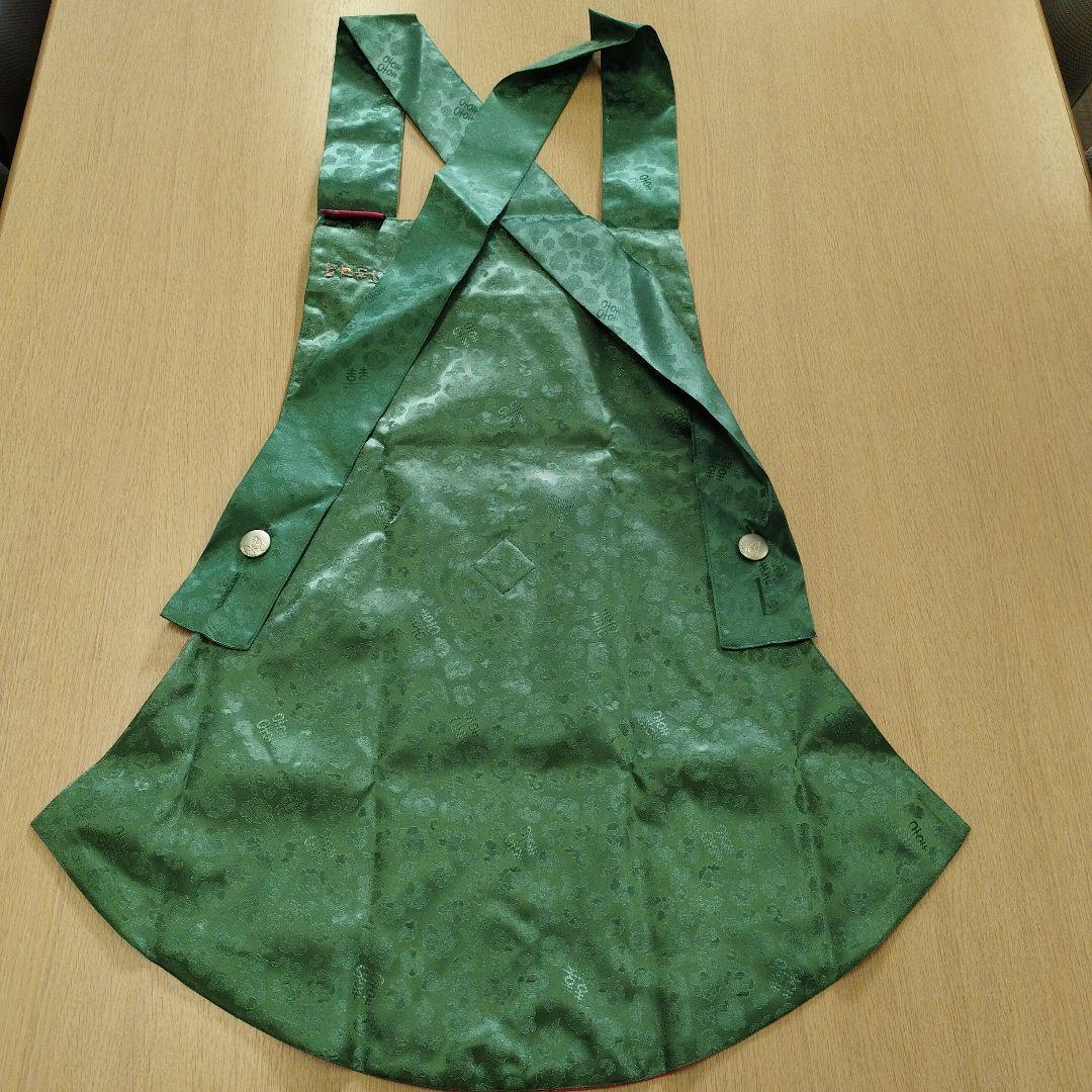 韓国伝統紋様のエプロン