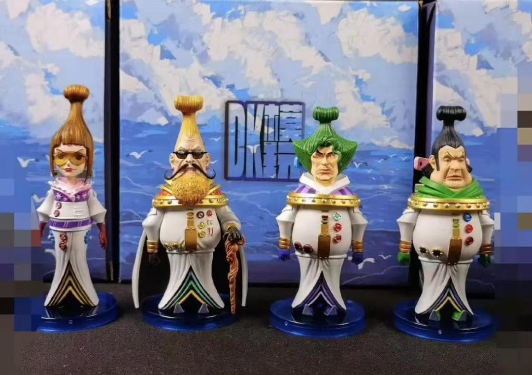 ワンピース DK 天竜人 チャルロス聖 4点 ガレージキット スタチュー