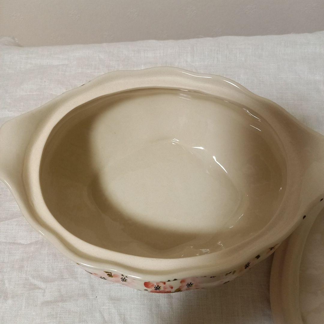 新品　ポーリッシュポタリー　ミレナ　桜柄　チュリーン