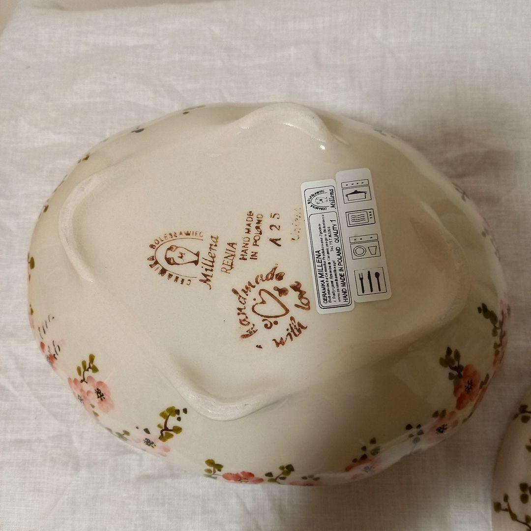 新品　ポーリッシュポタリー　ミレナ　桜柄　チュリーン