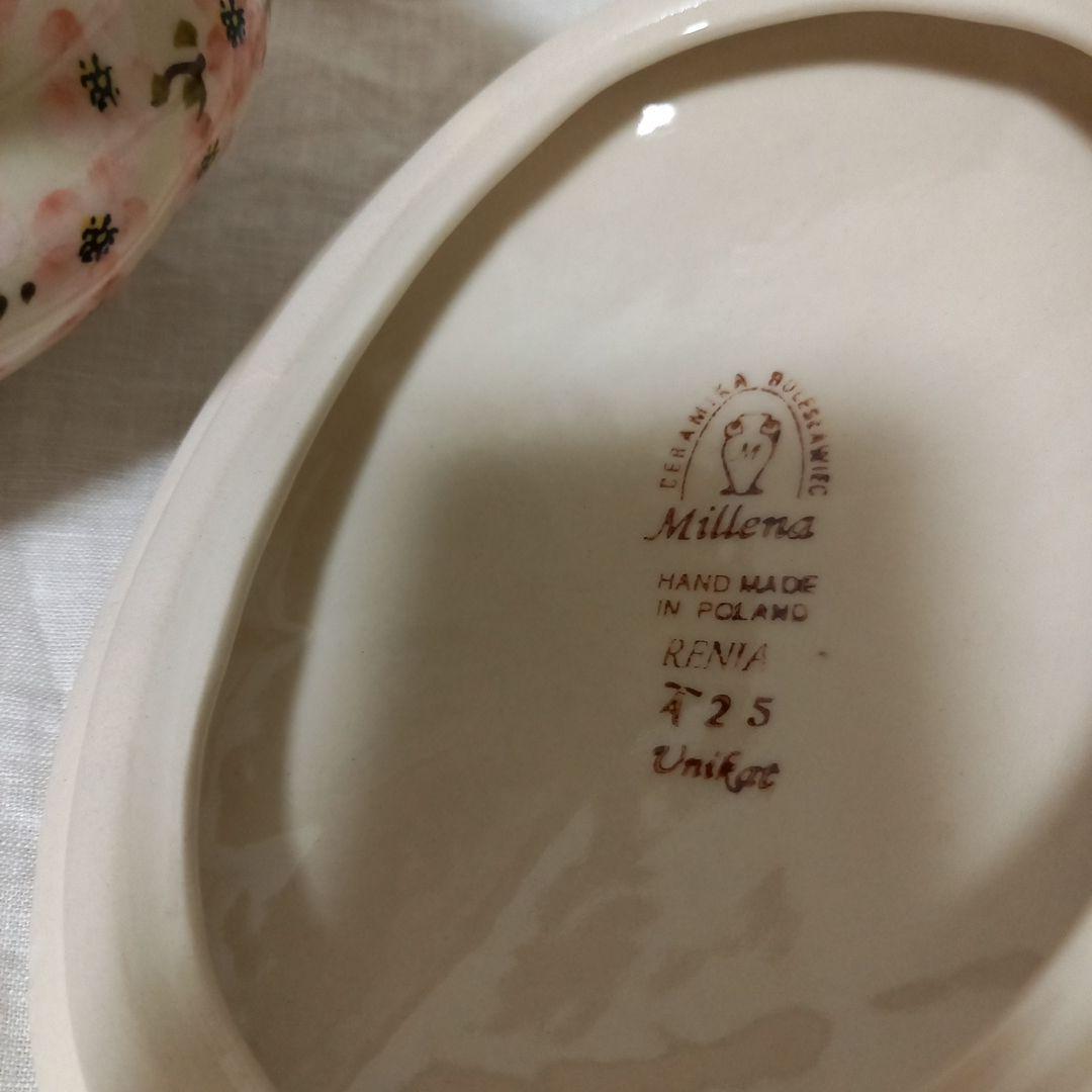 新品　ポーリッシュポタリー　ミレナ　桜柄　チュリーン