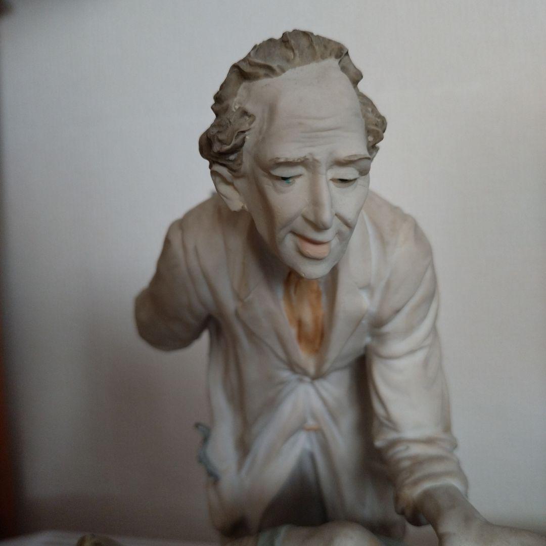 ❇️【訳ありセール】歯医者と子供の陶器 アンティーク仕様