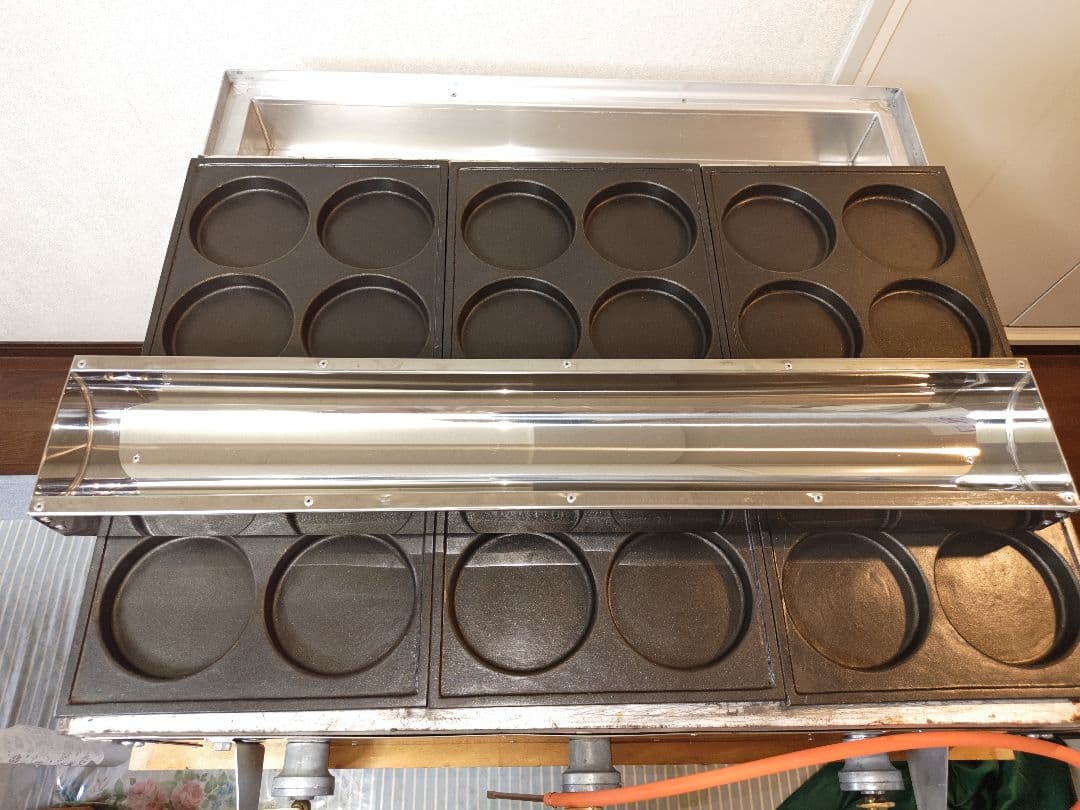 最終値下げ！業務用大阪焼き器、大判焼き器、 タカマチ産業