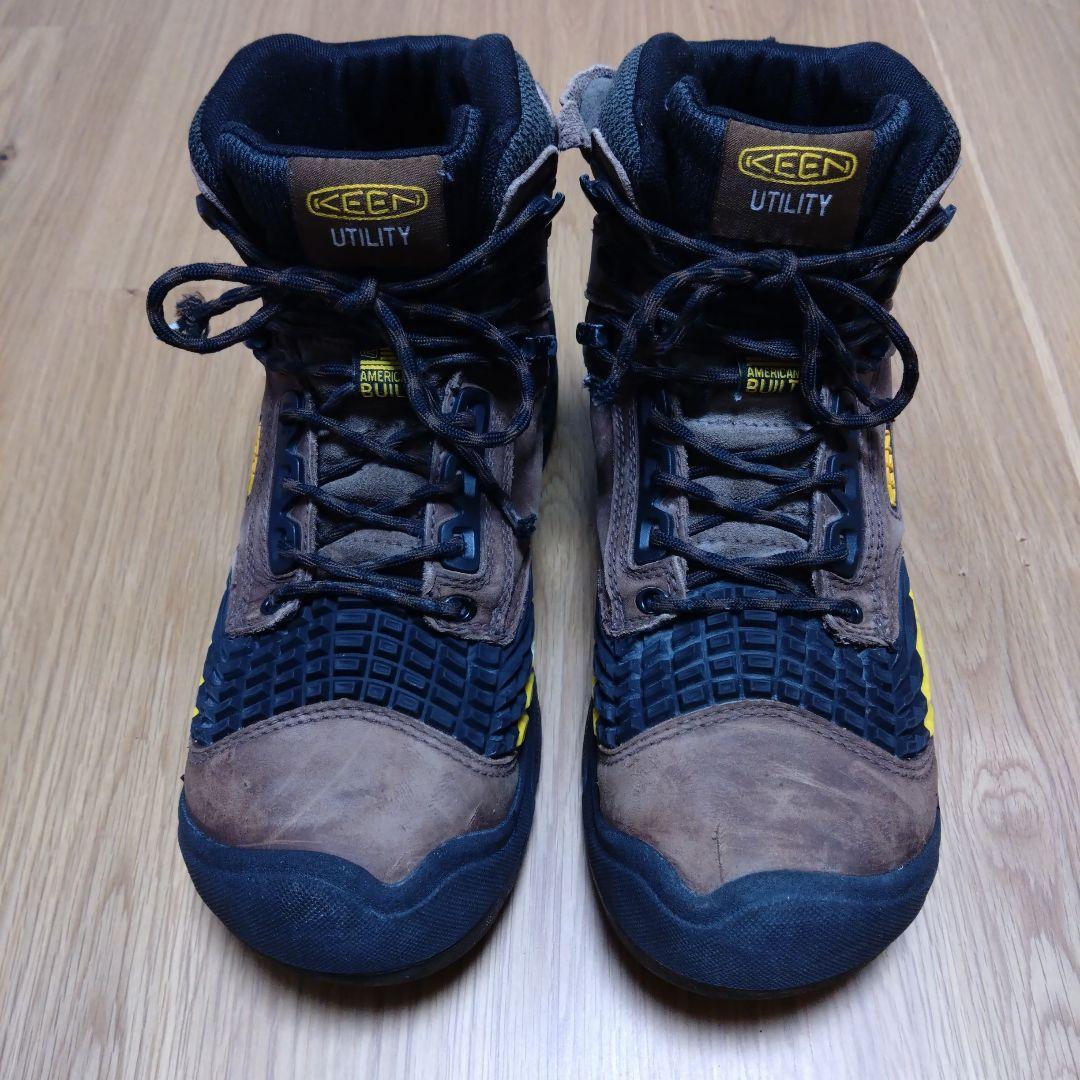 KEEN Utility 安全靴 ブラウン/ブラック
