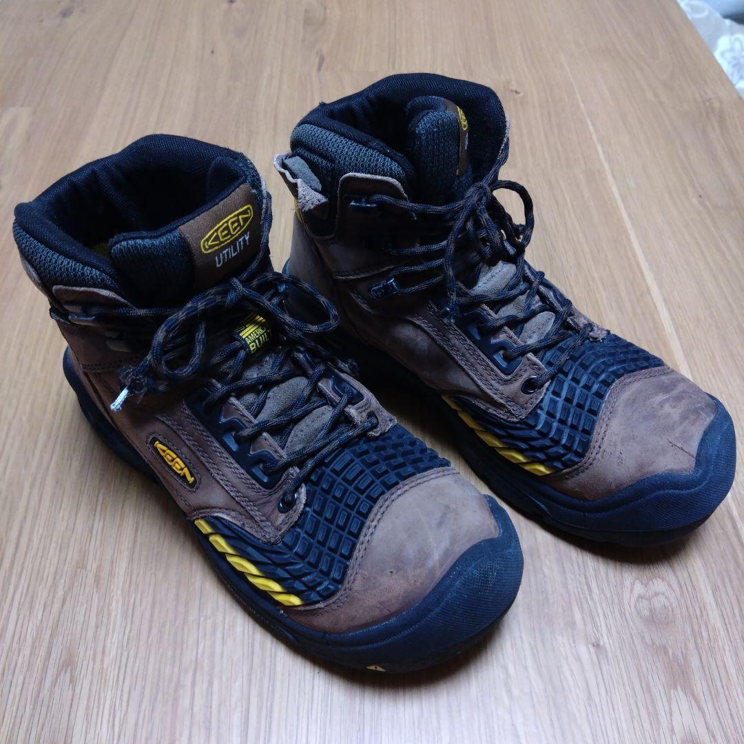 KEEN Utility 安全靴 ブラウン/ブラック