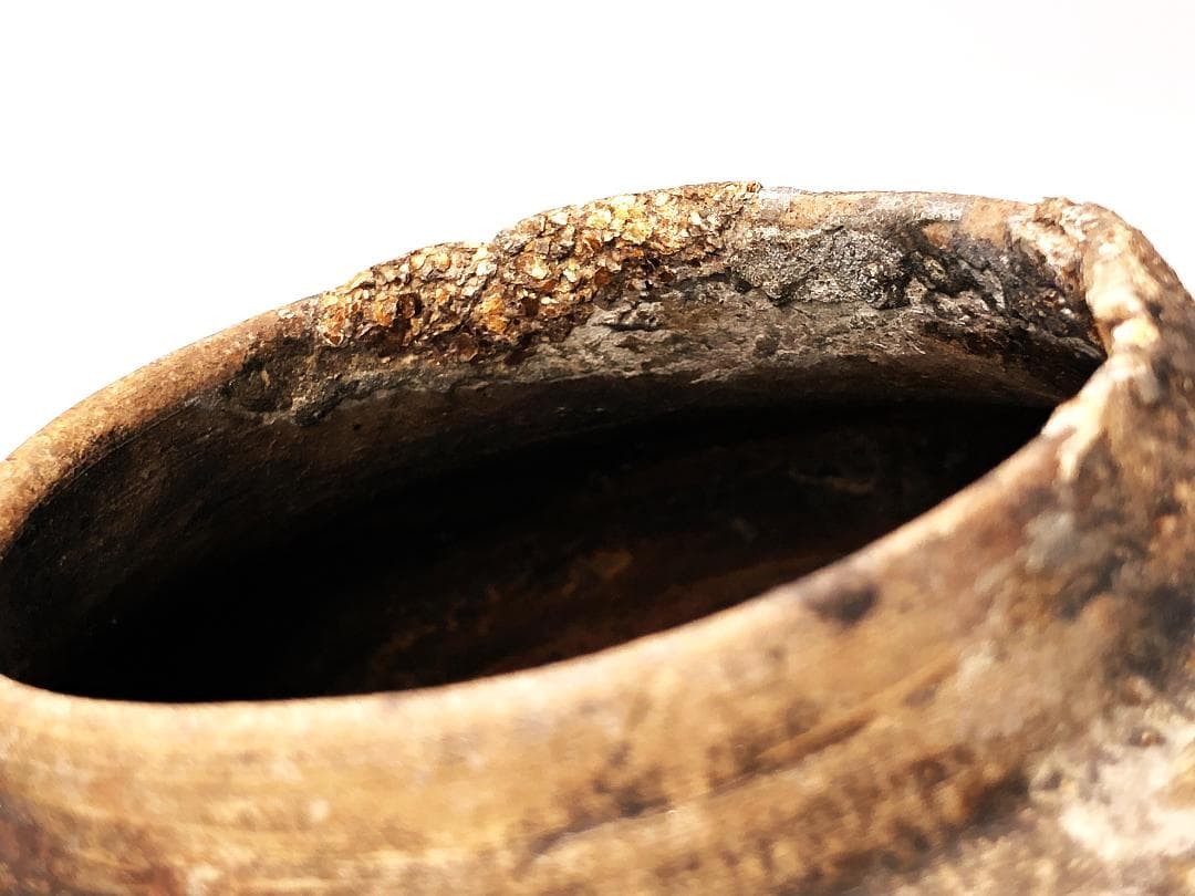 須恵器 壺 】 古墳～平安時代 後代金直し 炻器 - メルカリ