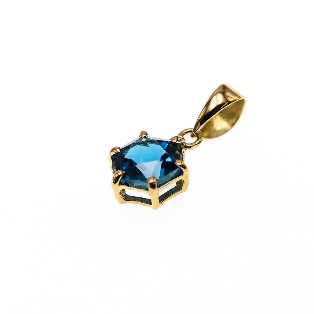 【天然ロンドンブルートパーズ】チャーム 0.69ct ルース 宝石