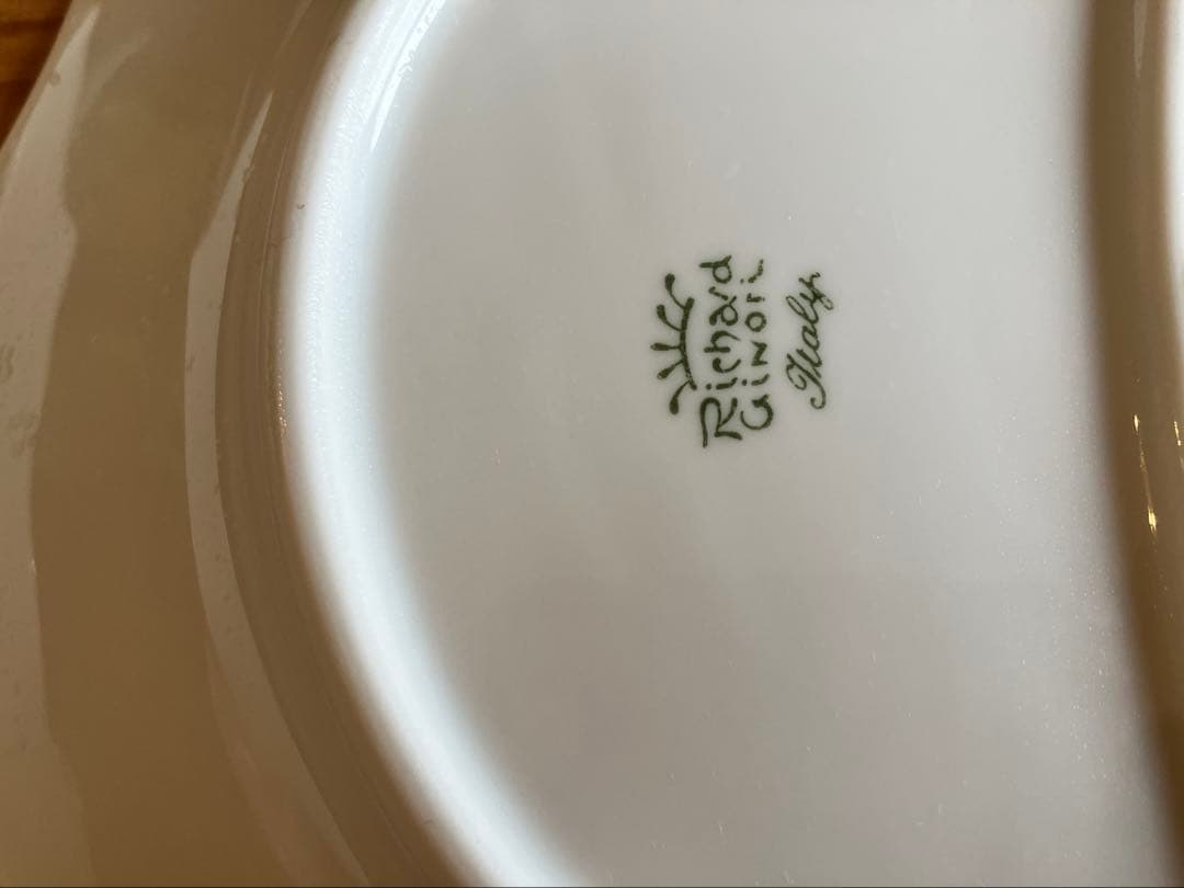 Hama ジノリ　ミュージオクラシコホワイト　クレセントディッシュ×5