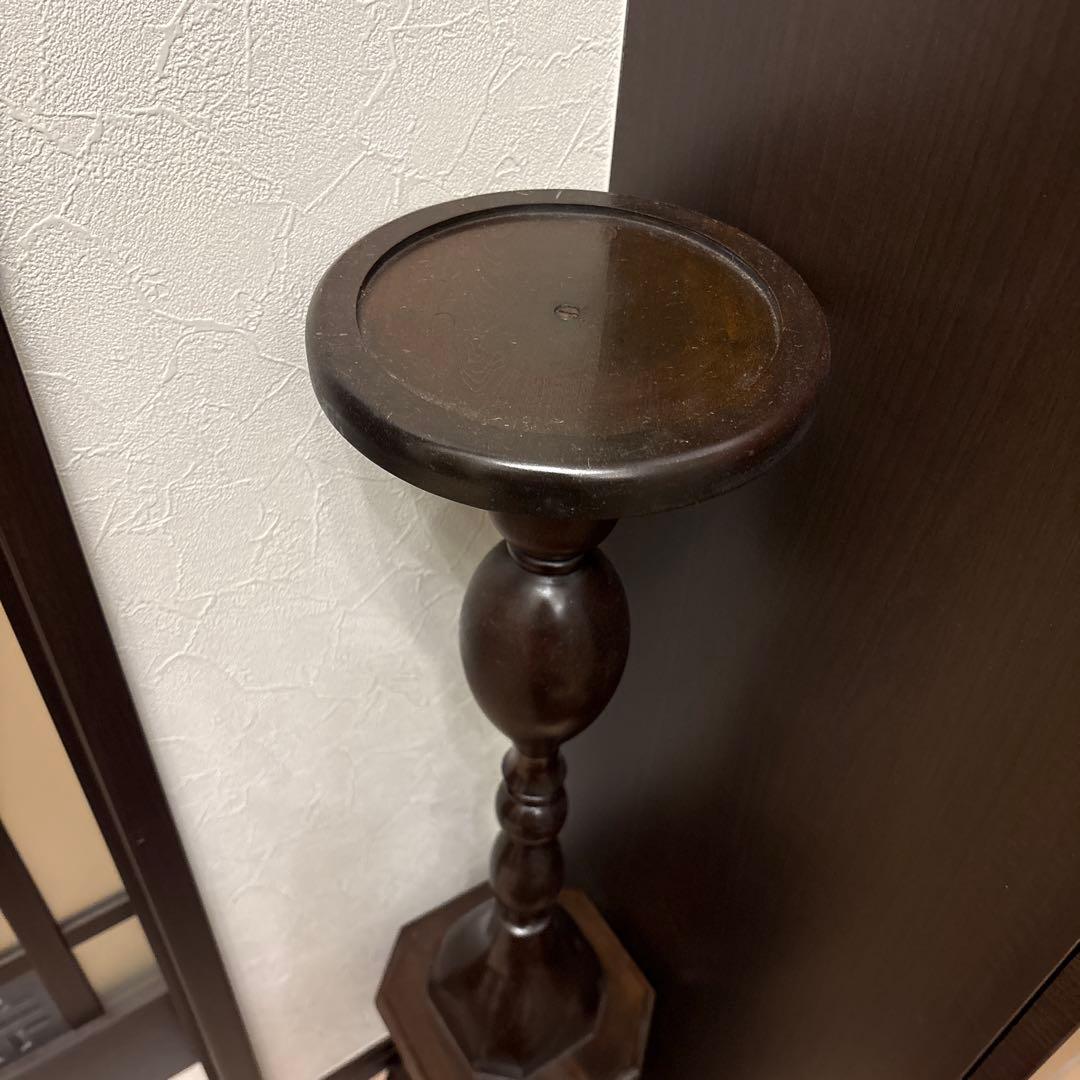 ビンテージ木製フラワースタンド サイドテーブル